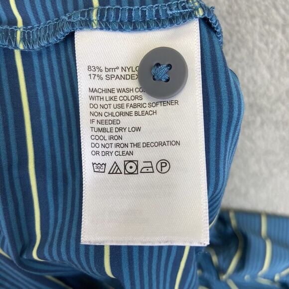 Tommy Bahama Polo Shirt 2XLT 2XL Tall Blue‎ Green Striped Island Zone - Picture 9 of 9